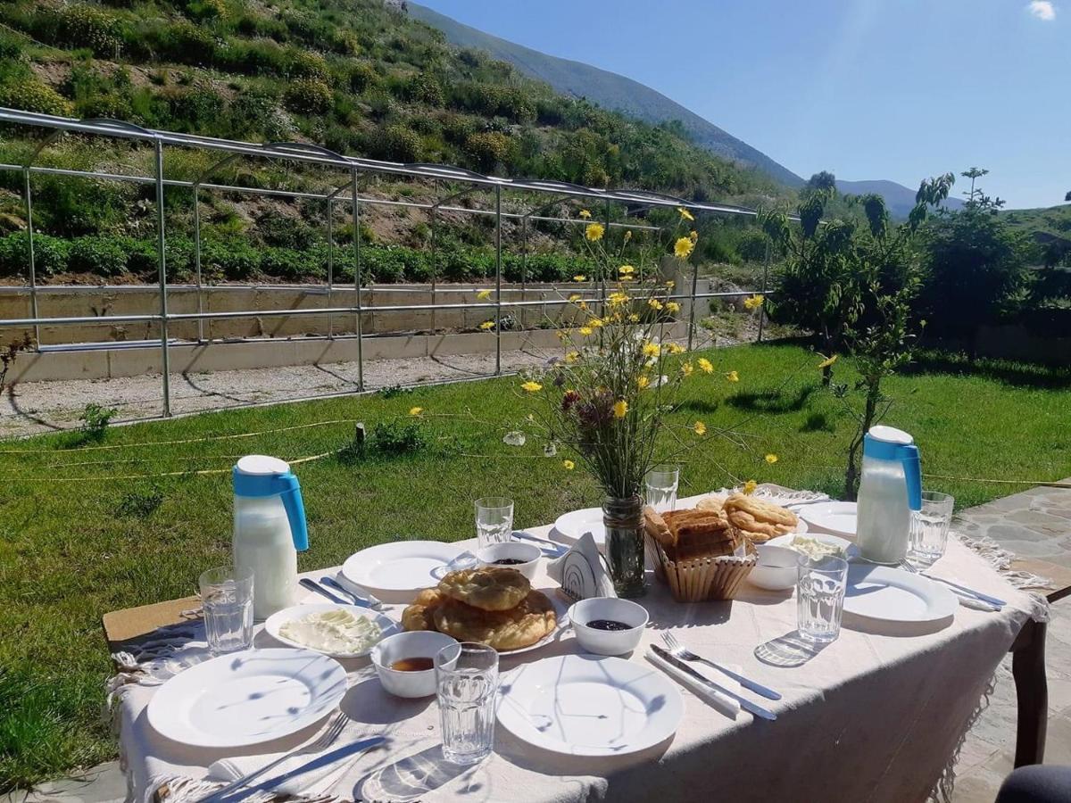 Bujtina Hader Xhebro Hostel Tepelene Bagian luar foto